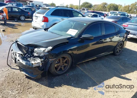 2018 Honda Civic Ex-T из США, поврежденный, VIN JHMFC1F34JX000986